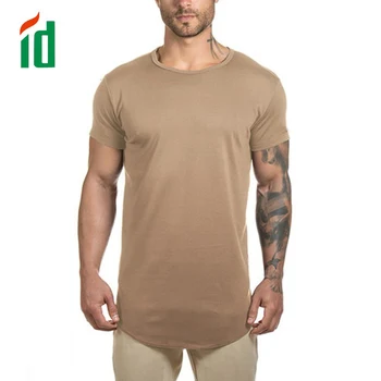 High Quality Cotton Polyester Spandex Custom Fitness Gym Sports Running T-shirts For Men - Buy 