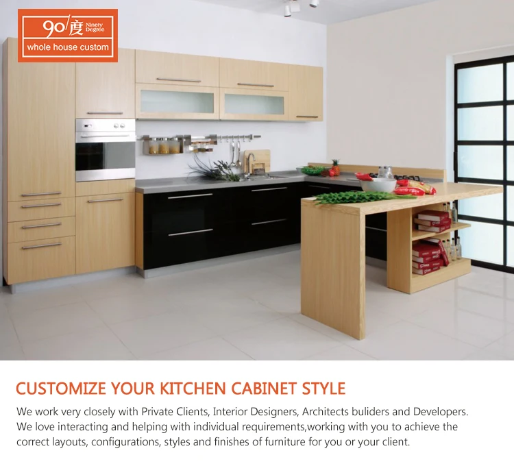 Personalizado Moderno Diseños De Cocina De Gabinete De Cocina Modular