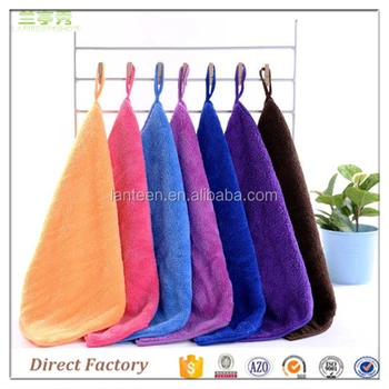 Factory Price Microfiber Kitchen Hand Cleaning Towels With Pile Factory Price Microfiber Kitchen Hand Cleaning Towels With Pile Sanding Hanging Loop 30 30cm