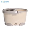 New type easy life spin and go pro mop,wring mop with thick bucket and storage box