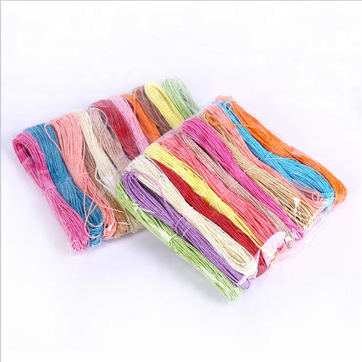 Custom Weaving Twisted Paper String/cord With Factory Price - Buy ...