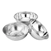 Large stainless steel container for sale rice container large mixing bowl 201