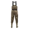 70D waterproof light weight fishing nylon PVC chest nylon waders with boots
