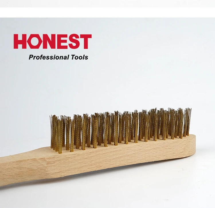 Wooden Handle Soft Steel Brass Coated Wire Brush Buy Small Wire Brush,Brass Wire Brushes