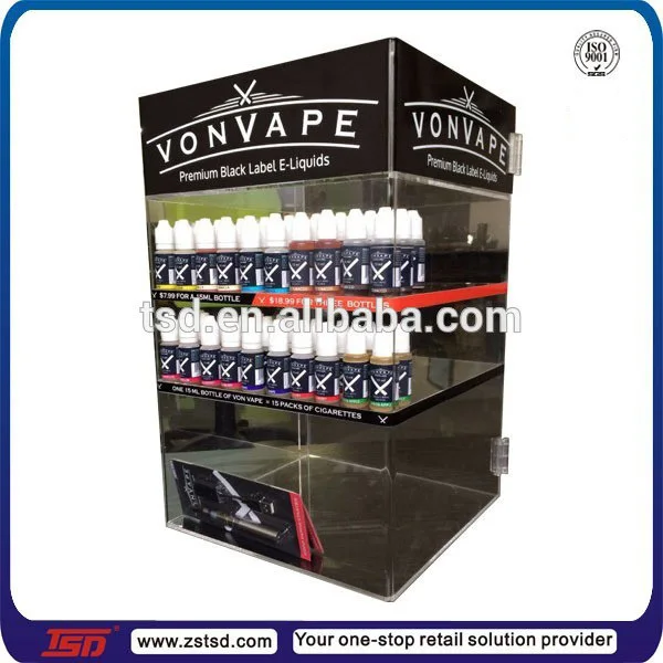 Custom Retail Countertop Eliquid Display E Cigarette Custom Retail Countertop Eliquid