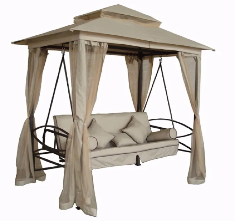 Leisure Garden Patio Swing Bed /swing Chair Gazebo With Canopy Buy