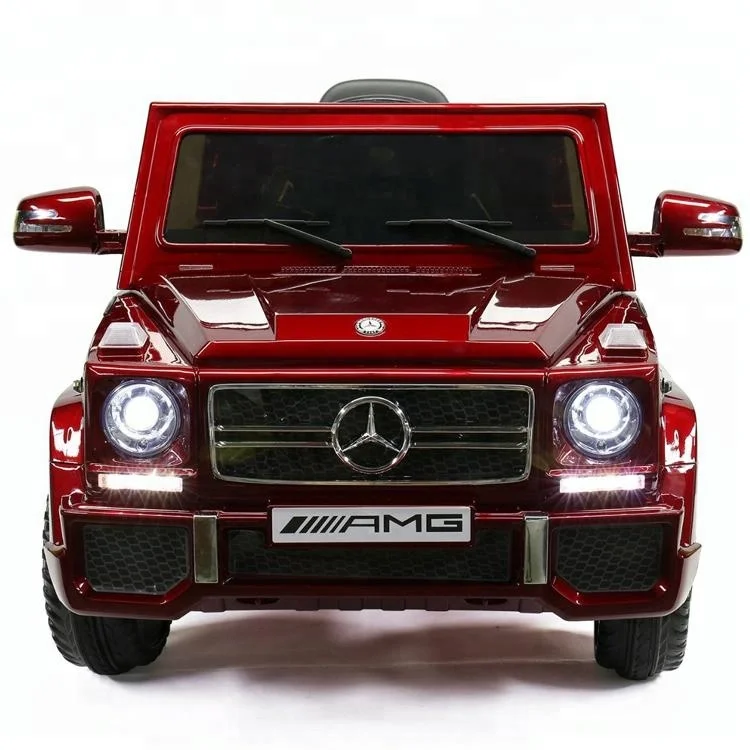 red mercedes benz toy car