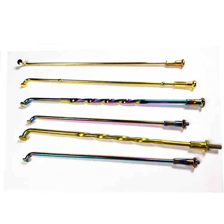 steel aluminium Chrome motorcycle wheel spoke spokes and nipple