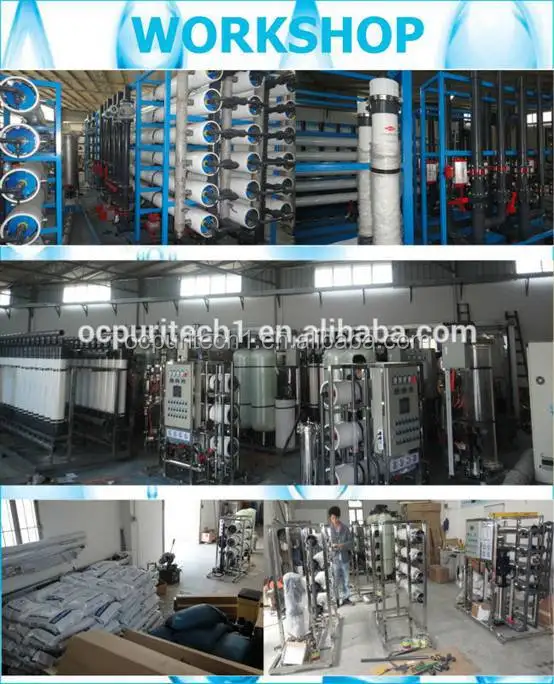 SUS or FRP tank small Water softener for water pretreatment system with PVC motorized valve