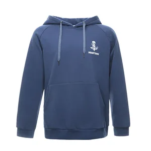 china factory price 100% organic cotton digital printing logo branded 320 gsm blue boys' hoodies with pocket china factory price 100% organic cotton digital printing logo branded 320 gsm blue boys' hoodies with pocket