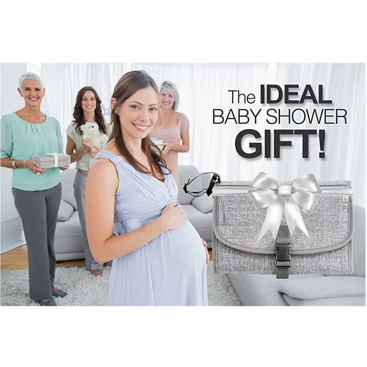 Portable Diaper Changing Pad Waterproof Travel Diaper Changing Kit