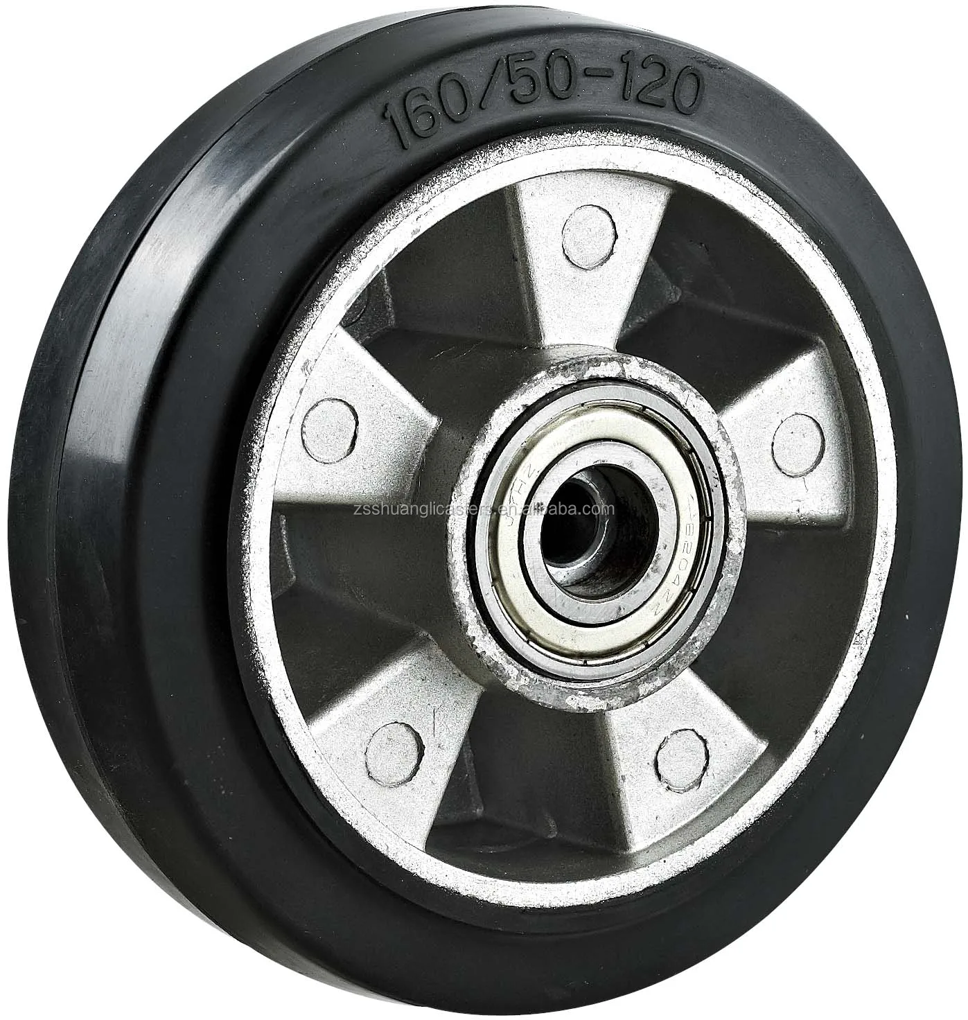Aluminum core Rubber Wheels