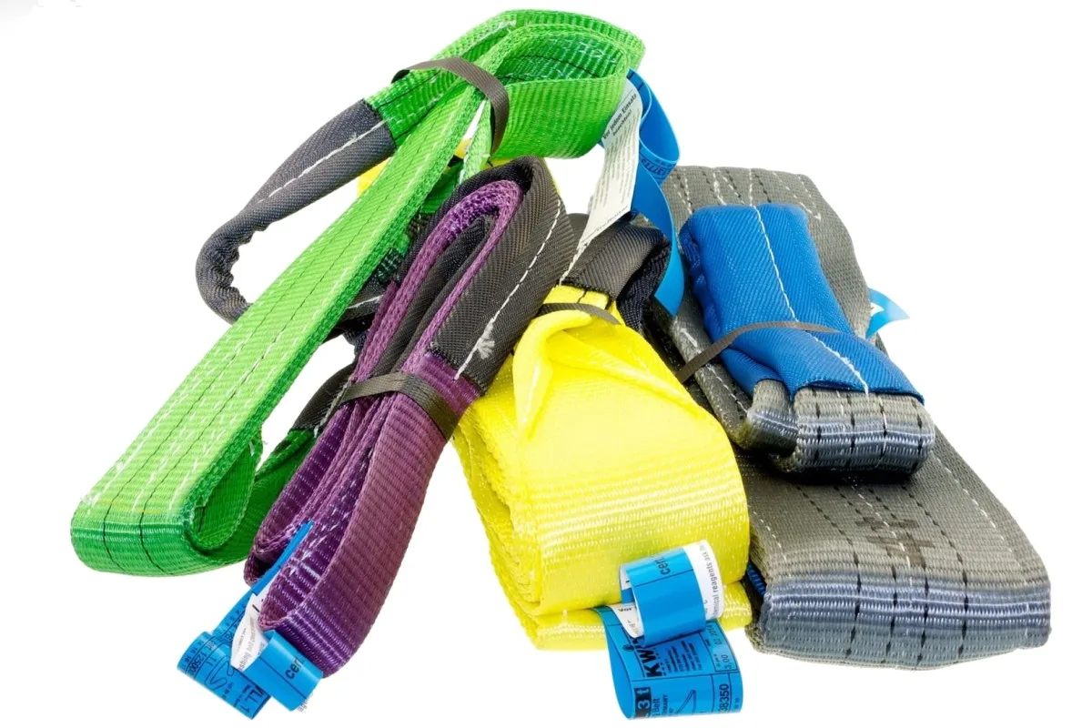 2 Ton 3m Power Crane Polyester Flat Lifting Belt For Industrial Use Buy Polyester Lifting Belt