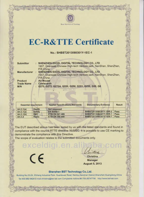 Minix Neo A2 2.4ghz Wireless Air Mouse Universal Remote Control 2.4g