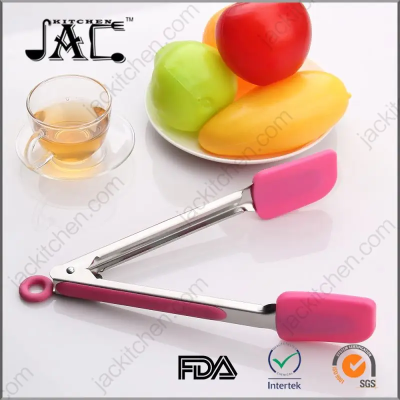 Manual Stainless Steel Scissor Tongs