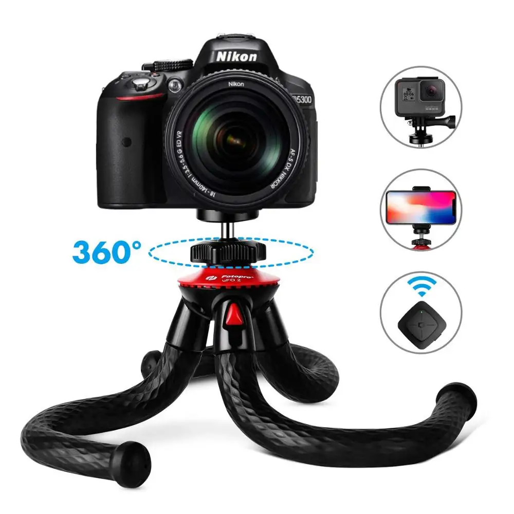 Fotopro Pole Selfie Mobile Dslr Phone Mount Tripod Camera Flexible Go Pro Legs Buy Phone Mount