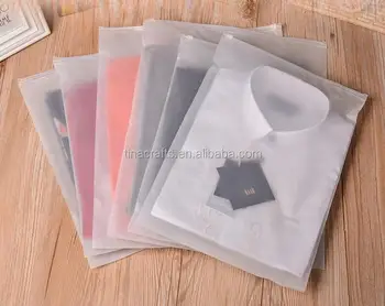 Frost Pe Plastic Bags Garment Clothing Zipper Bag Frost Pe Plastic Bags Garment Clothing Zipper Bag