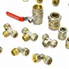 Ifan hot sales brass fitting for pvc pipe connect water alu pex good quality pex/al/pex