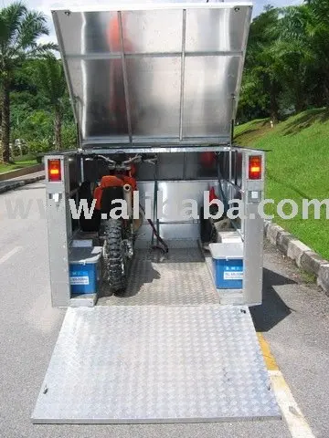 enclosed motorbike trailers for sale