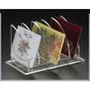 CD acrylic counter display rack acrylic CDs holder stand