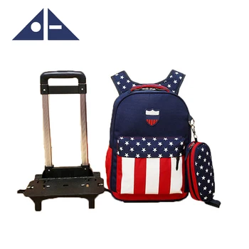 bolso escolar con ruedas