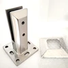 2205 stainless wire railing fittings/wall mounted square metal handrail support with 90 degrees from dongying china