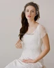 2016 Fashion lace trim pearl bridal short veil wedding hair accessories Stylish Bridal Hats for Suits with Birdcage
