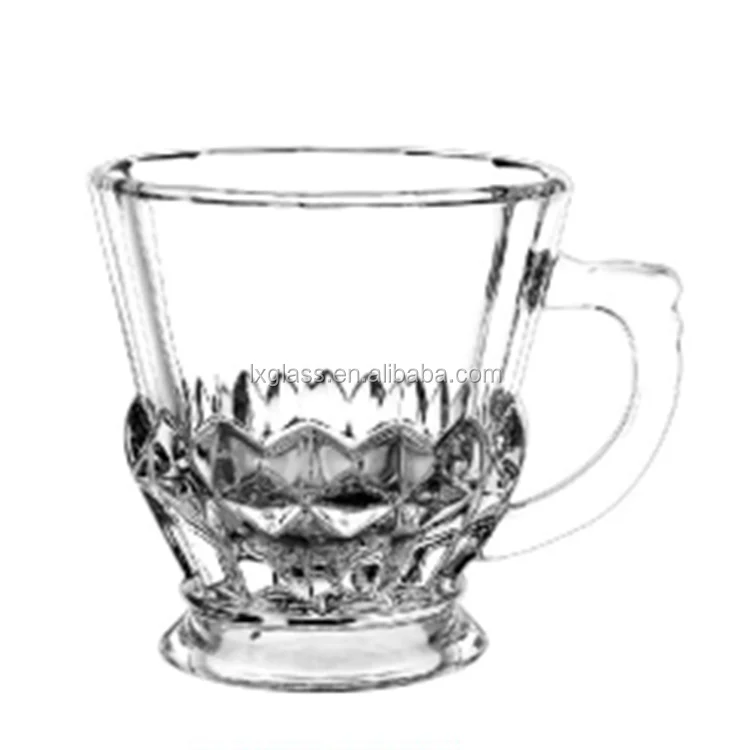 clear glass coffee mugs