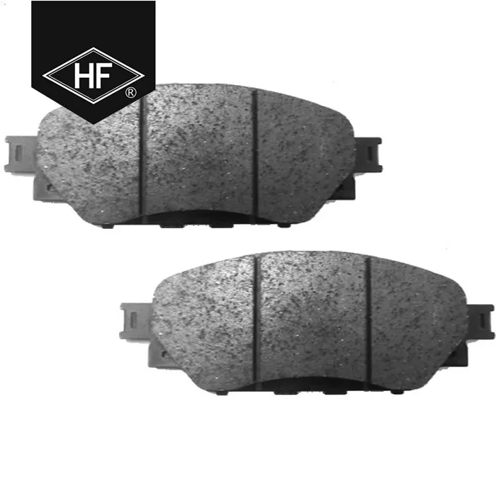 High Quality Custom Auto Ceramic Less-metal Brake Pads For Toyota Hilux ...