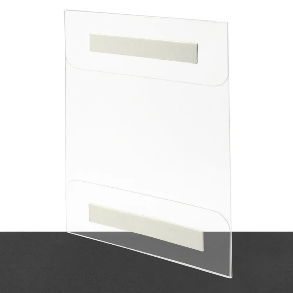 Paper A4 Insert Plexiglass Lucite Perspex Wall Mounted Menu Message