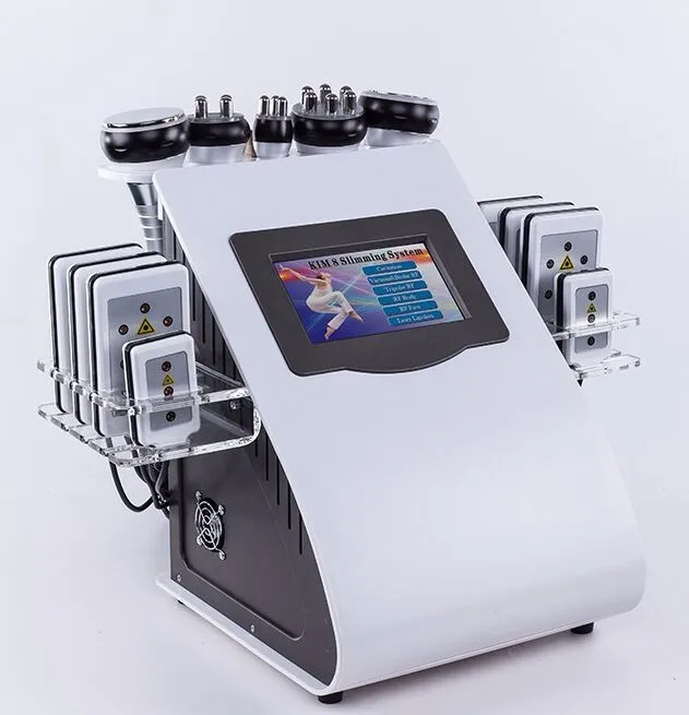 Touch Screen Laser+cavitation+RF+Vacuum Lipo Cavitation Rf Beauty Slimming Machine