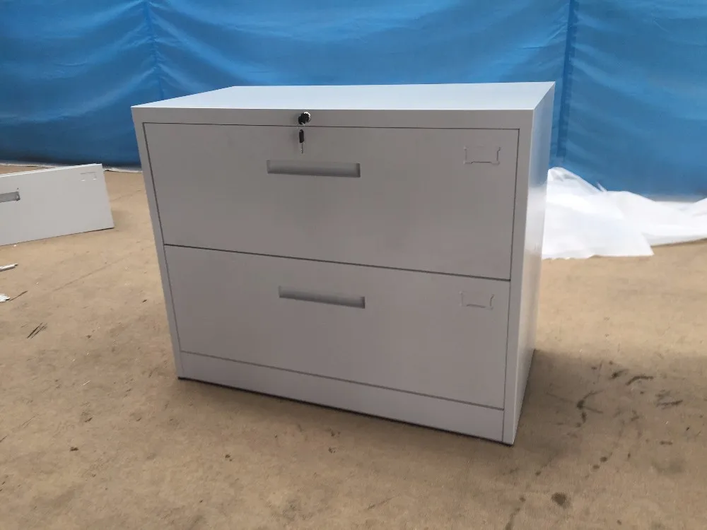 Customized Office Furniture Medical 2 Drawer Steel Filing