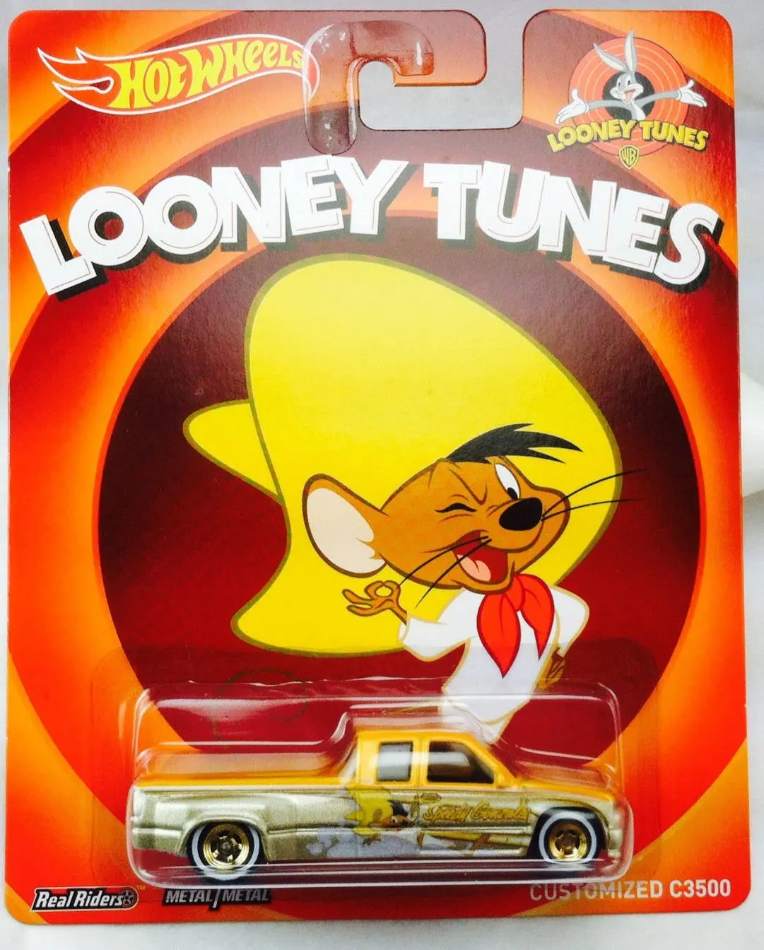 Hot Wheels Looney Tunes 6 Car Set 2014 Pop Culture Taz, Elmer, Marvin, Pepe...