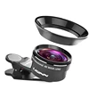 LIGINN External Lens For Mobile Phone 18 mm professional HD Camera Lens Wide Angle lens with universal clip for iphone