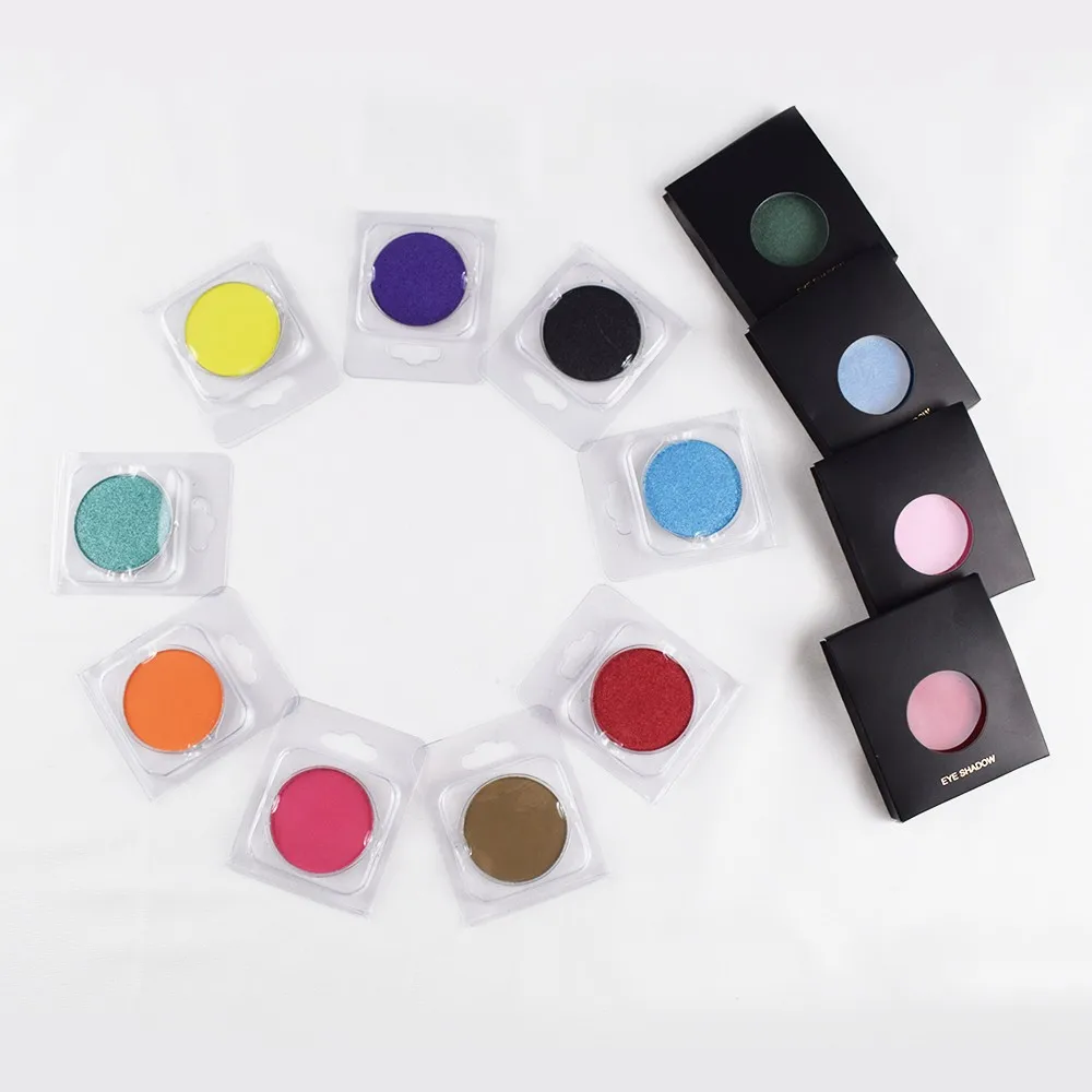 Factory Wholesale Diy Single Eyeshadow Pans 50 Colors Available