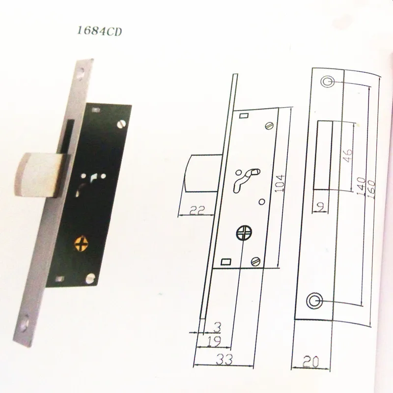 Sy1684cd Hs Code For Door Locks For Aluminium Doors Industrial Door