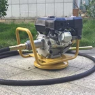 High frequency gasoline engine portable internal concrete vibrator