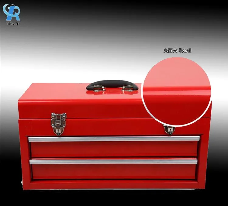 High Quality Steel Type Trolley Master Hand Tool Box With 2