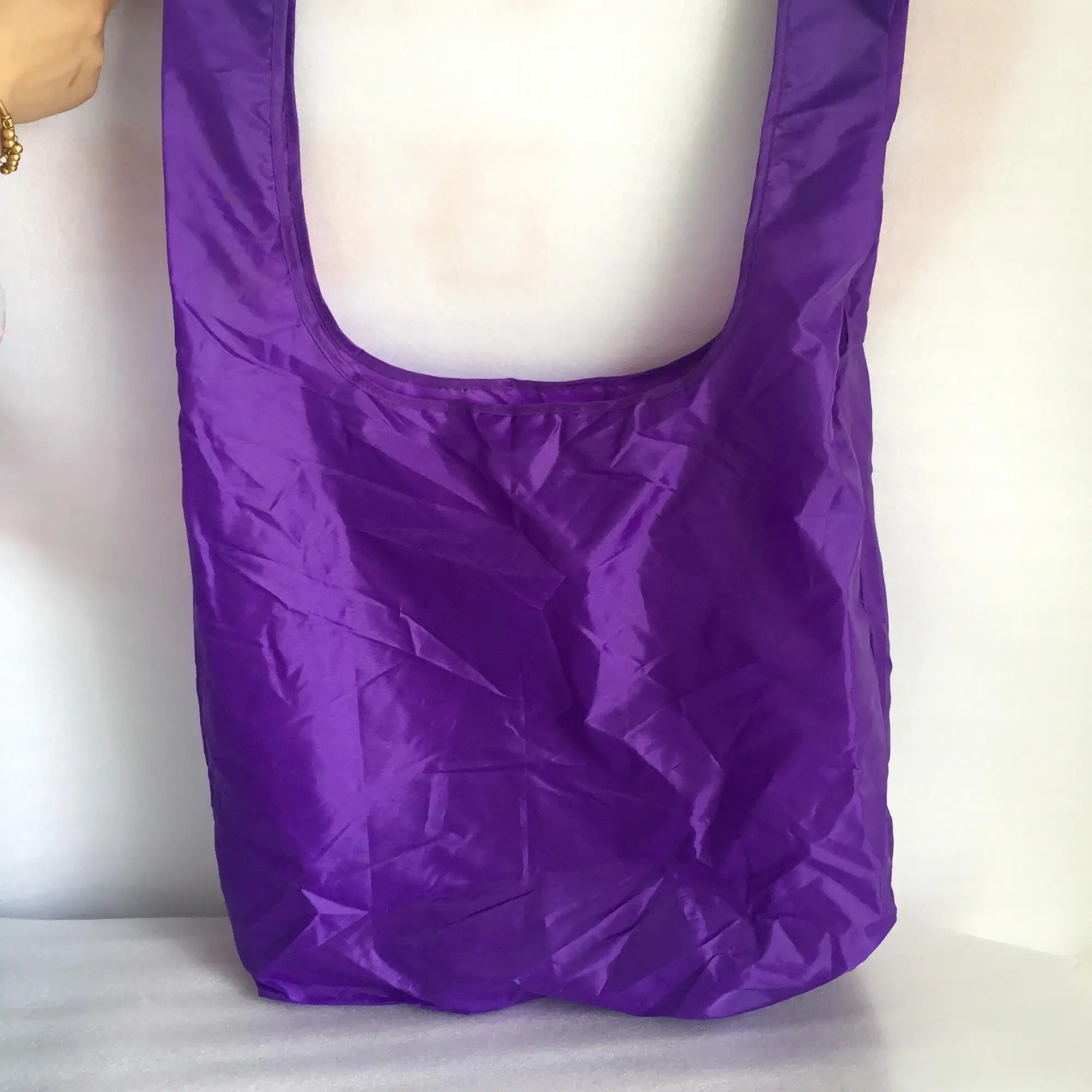 fold up nylon shopping bags