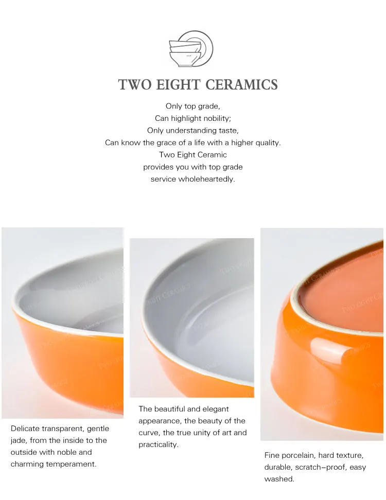 Two Eight large ceramic bowl Suppliers for hotel-15