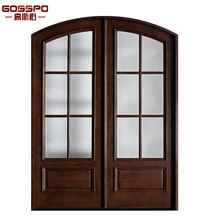 Твердая природа дуб/орех/вишневого дерева входная дверь