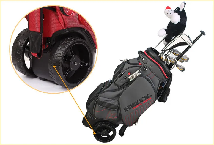 Golf Bags Wheels | Pgm Golf Bag | Golf Travel Bag - Helix Travel -