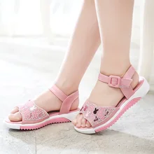 Summer beauty chidlren sandals boys girls cool shoes baby trainer comfortable outside sport kid tenis child