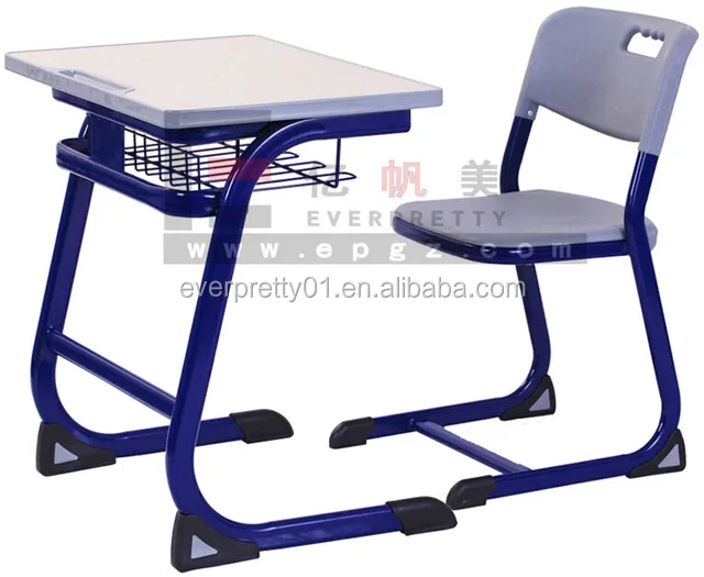 School Classroom Furniture Ergonomic Comfortable Student Single Metal Study Desk And Chair Buy