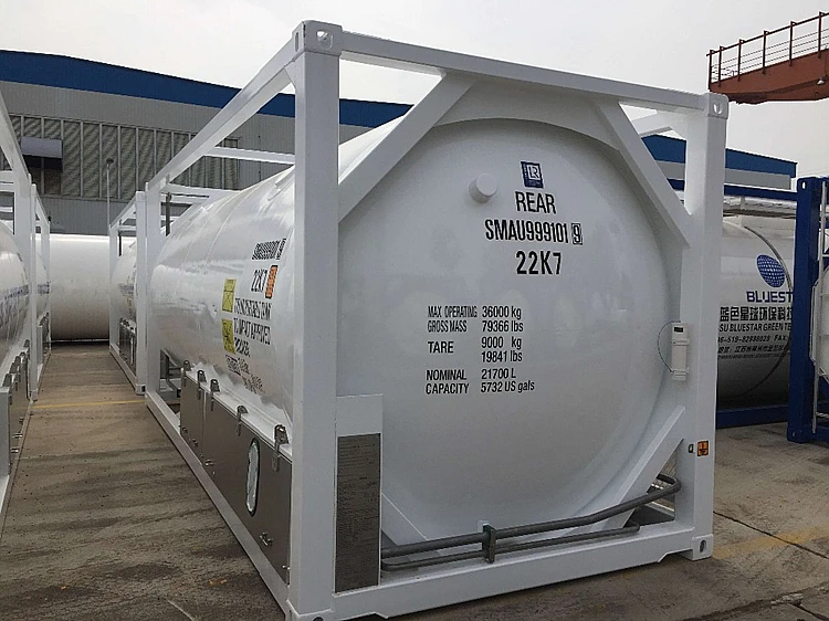 Professional LPG/LNG ISO Tank Container With Low Discount Manufacturers ...