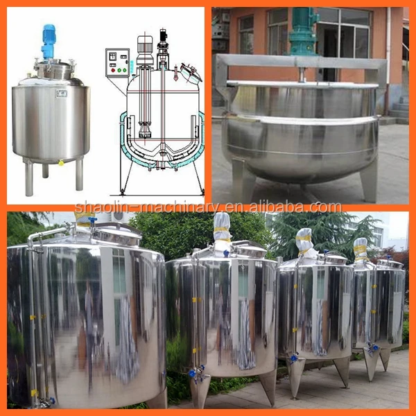 Bulk Discount Stainless Steel Liquid Mixing Tank With Mixer / Agitator