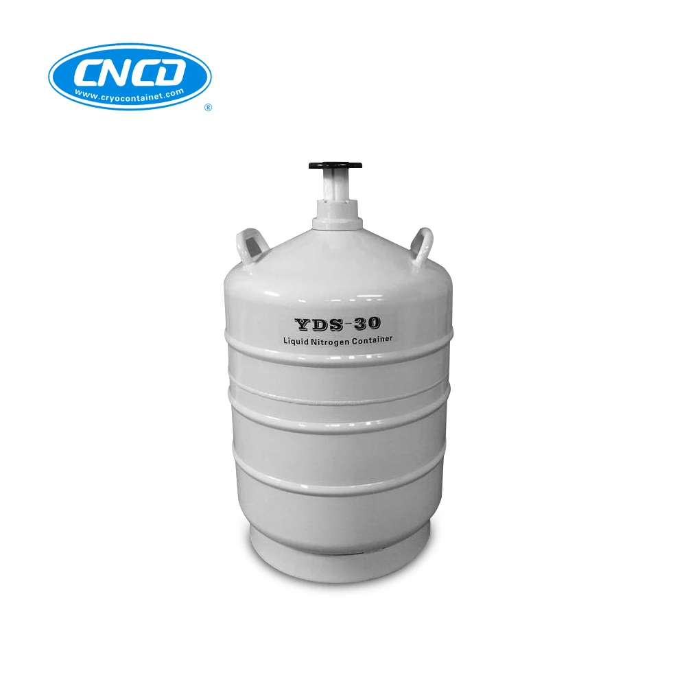 30Liter 125mm Liquid Nitrogen Storage Container Portable Frozen Semen Tank  For Farm Use Manufacturers, Suppliers - Factory Direct Price - Chengde
