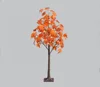 LED Fall leaf lit artificial maple tree lights