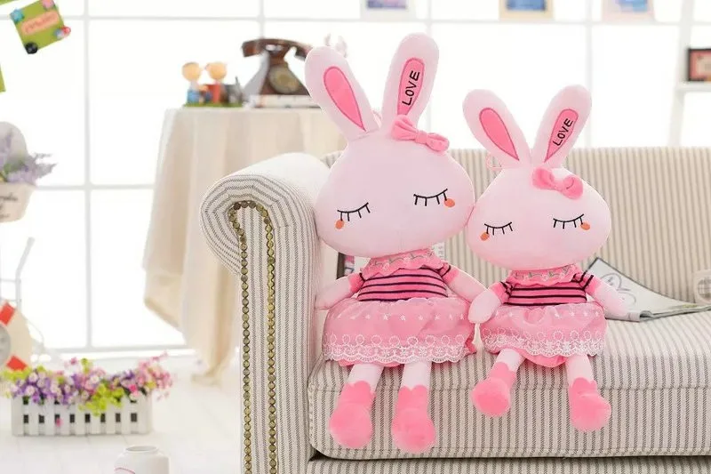 pink rabbit doll