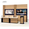 Modern watch showcase display and retail counter